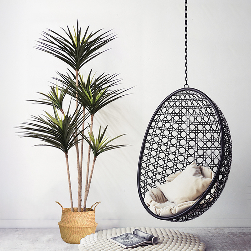 Dracaena Marginata - 90-120cm Large Artificial Dracaena Plants Tropical
