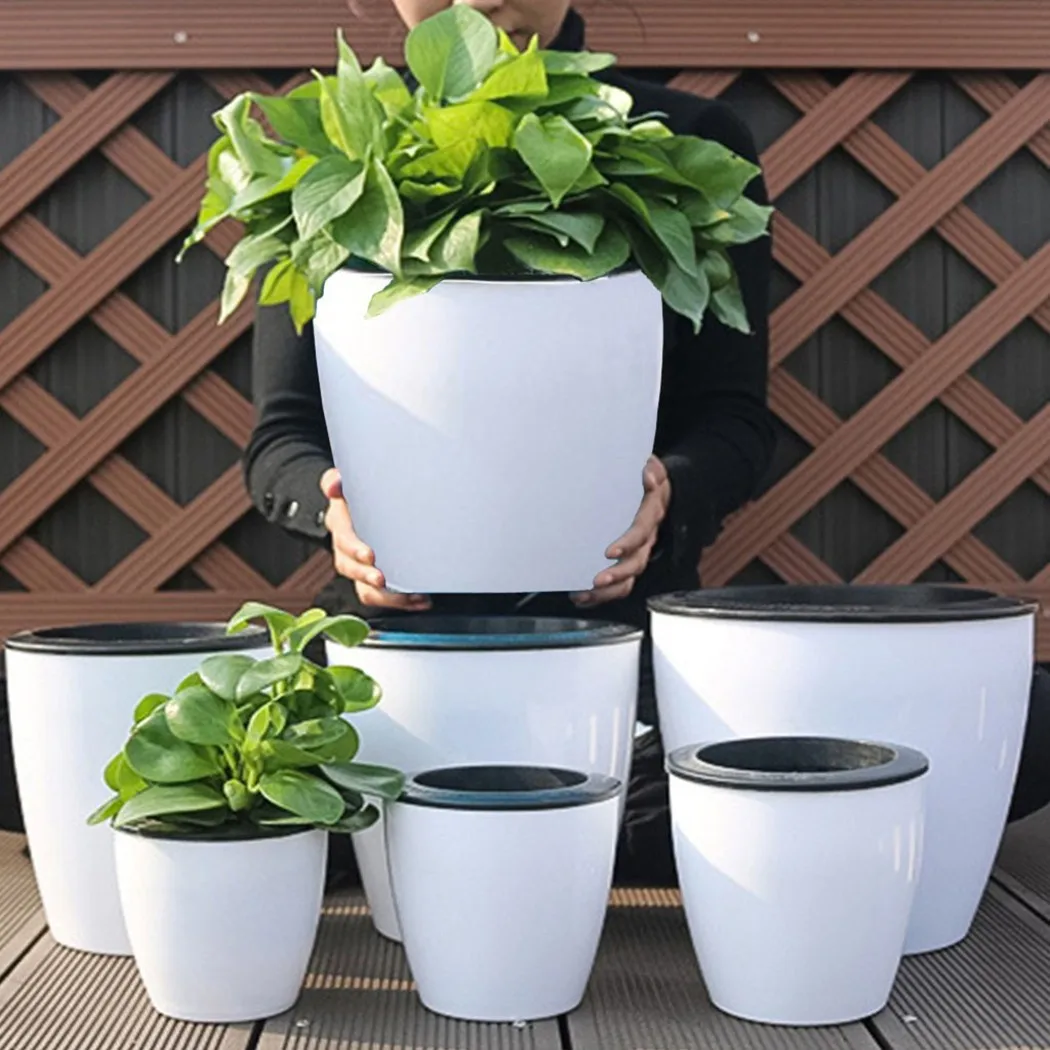 Lazy Flower Pot Self-Watering  - Aloe Vera Pot recension och pris