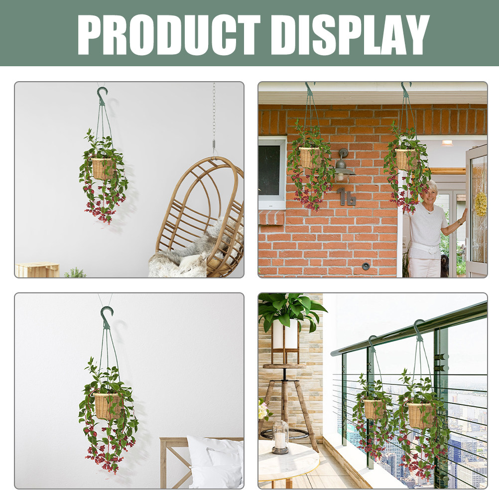 5Pcs Hanging Planter Hooks Set - Spider Plant Hanging recension och pris
