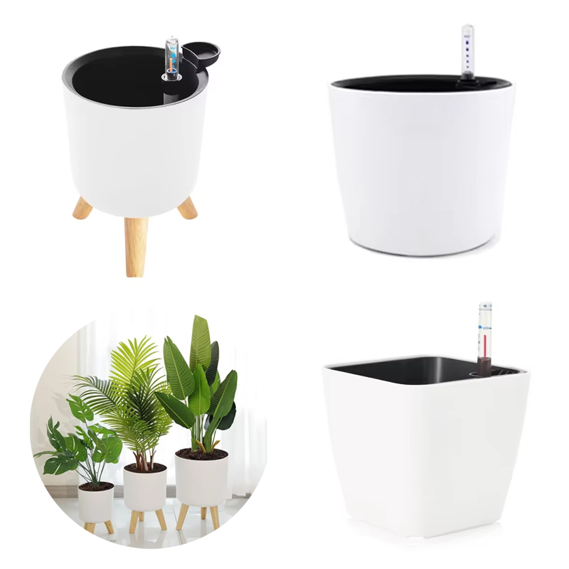 1PC Indoor Plastic Flowerpot S - Aloe Vera Pot recension och pris