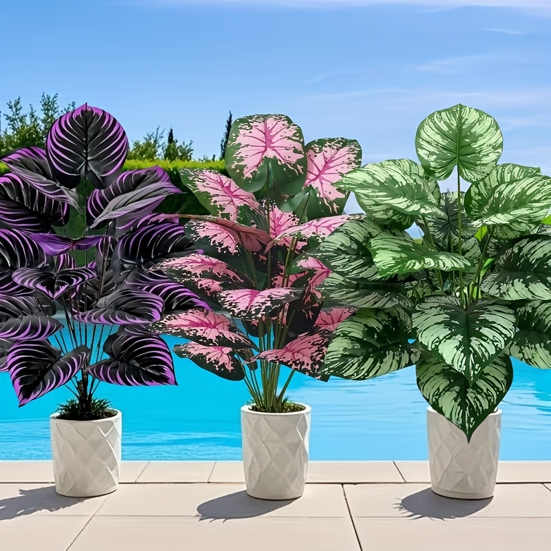 3pcs 60cm  Large Artificial Gr - Monstera Adansonii recension och pris