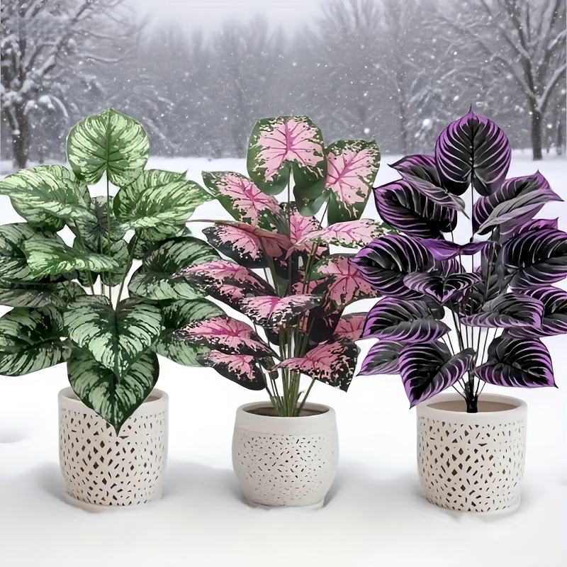 3pcs 60cm  Large Artificial Gr - Monstera Adansonii recension och pris