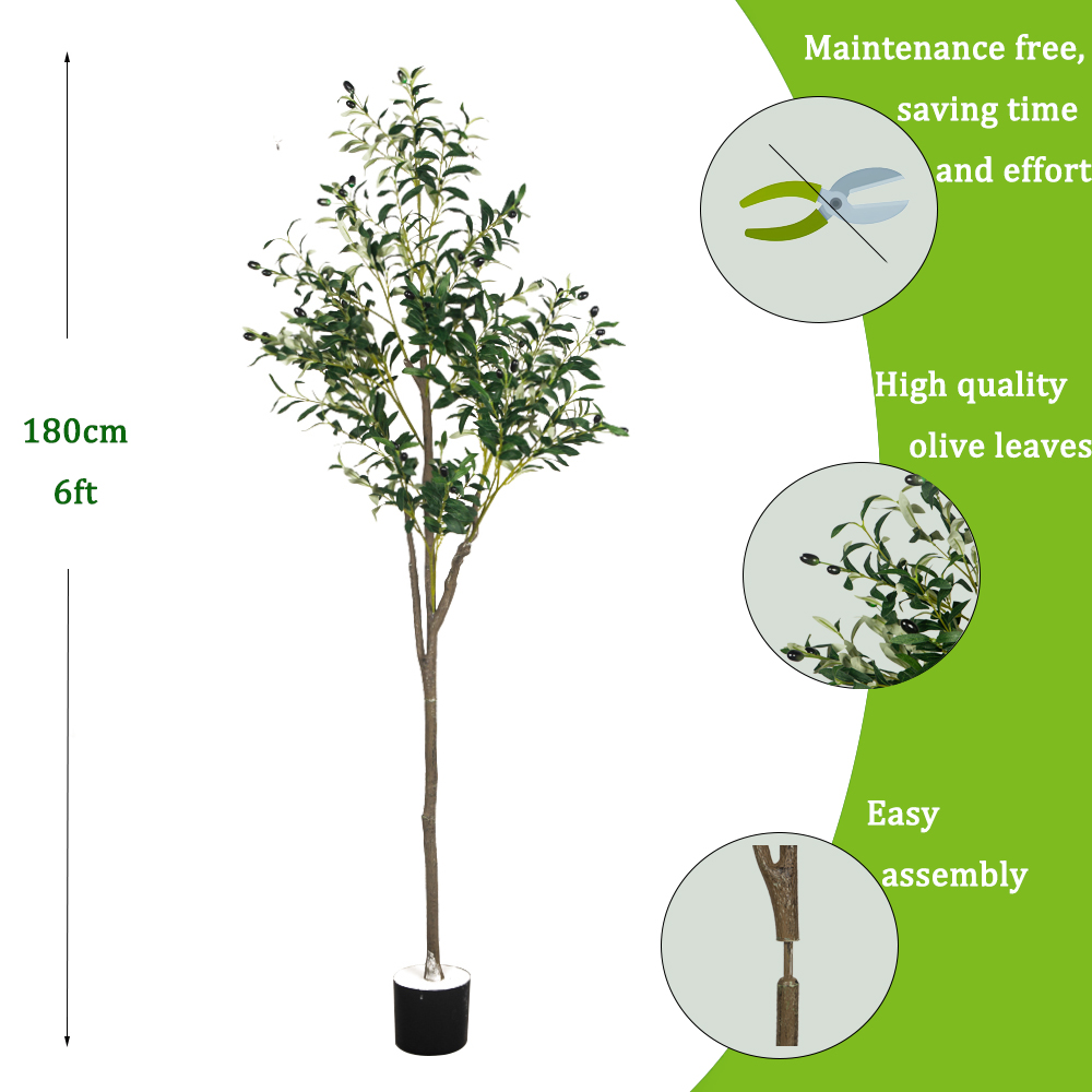 5/6ft Large Artificial Olive P - Dracaena Marginata recension och pris