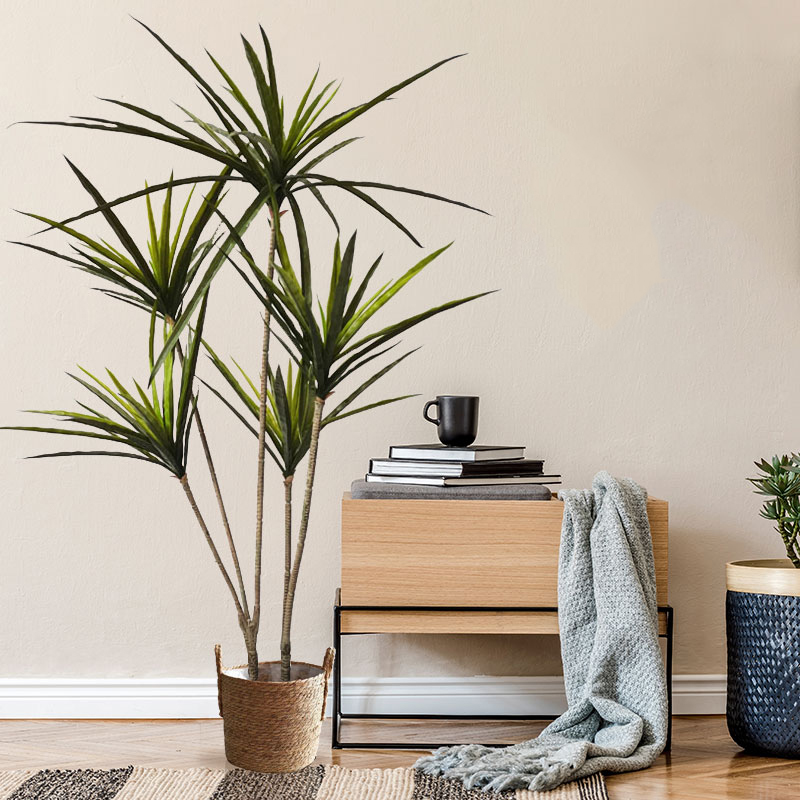 90-120cm Large Artificial Drac - Dracaena Marginata recension och pris