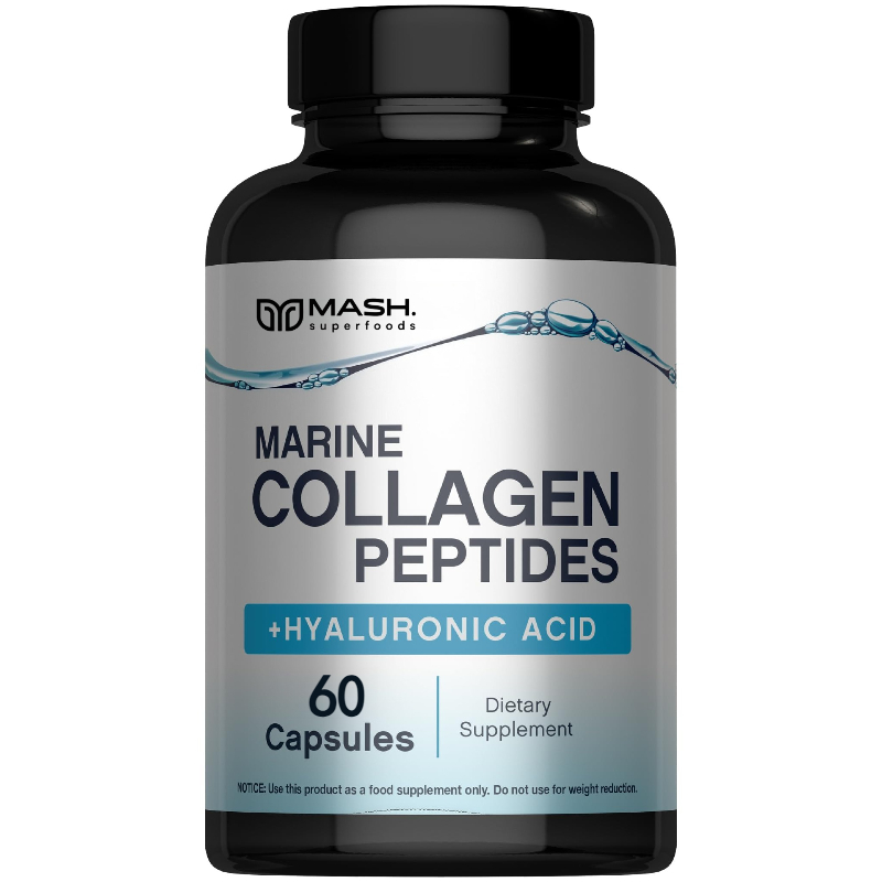 Marine Collagen Capsules with  - Aloe Vera Pot recension och pris