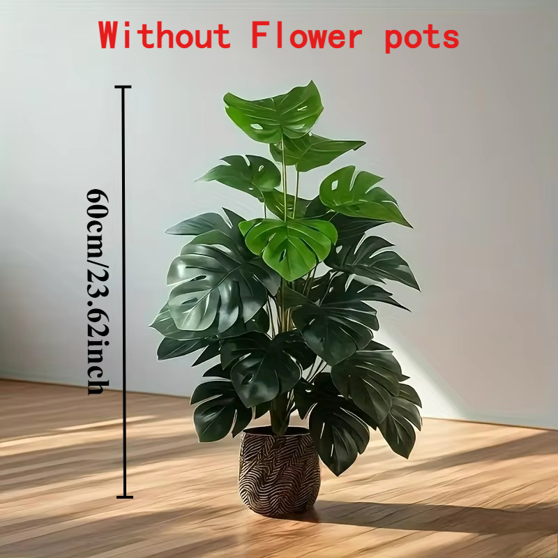 Artificial Monstera Palm Tree  - Monstera Adansonii recension och pris