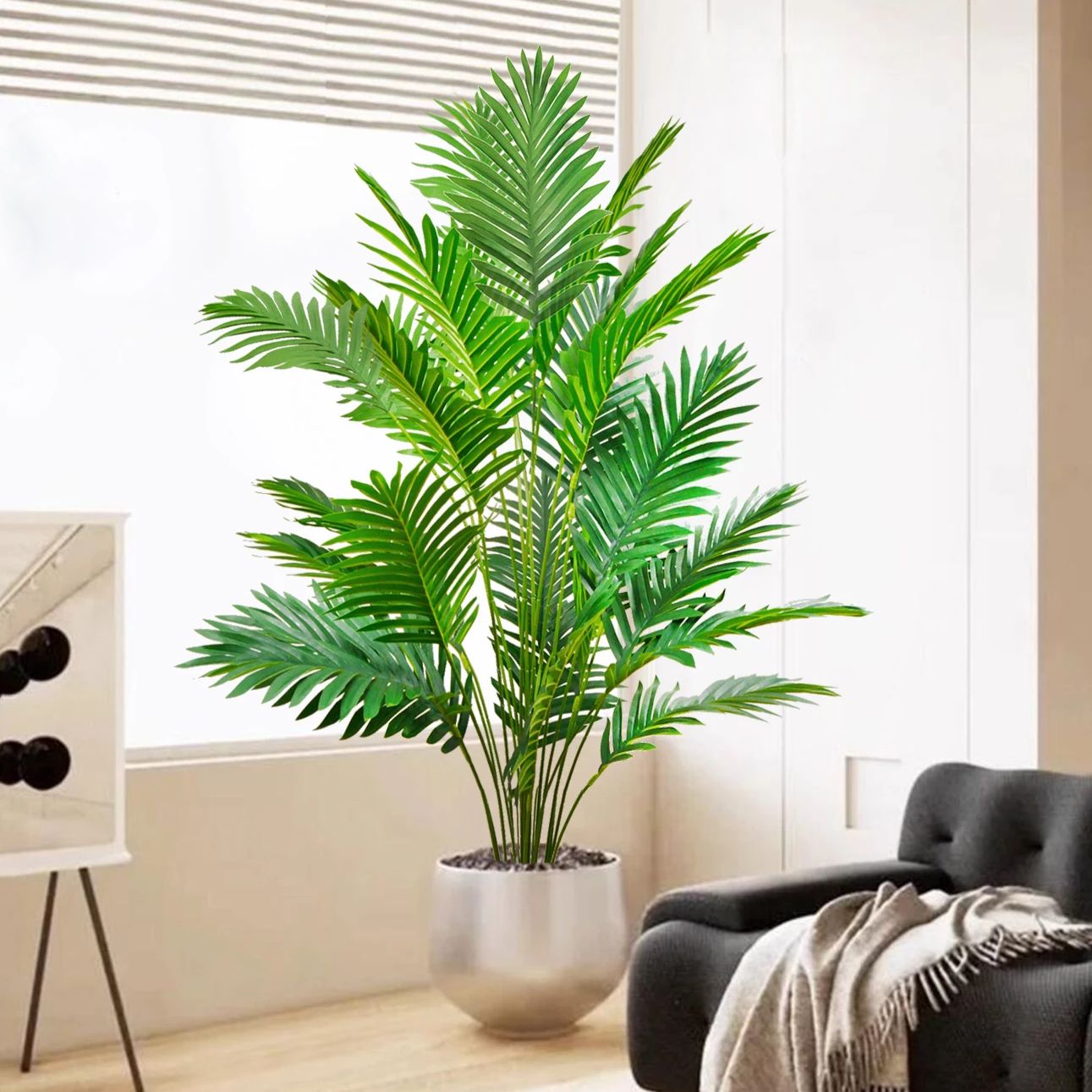 52-125cm/49.2in  Artificial Pa - Monstera Adansonii recension och pris