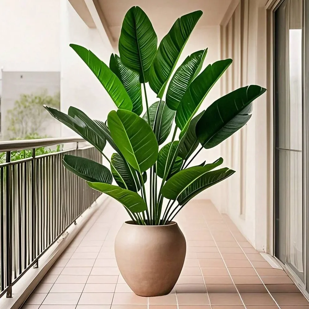 1pc 18 Leaves Artificial Plant - Monstera Adansonii recension och pris