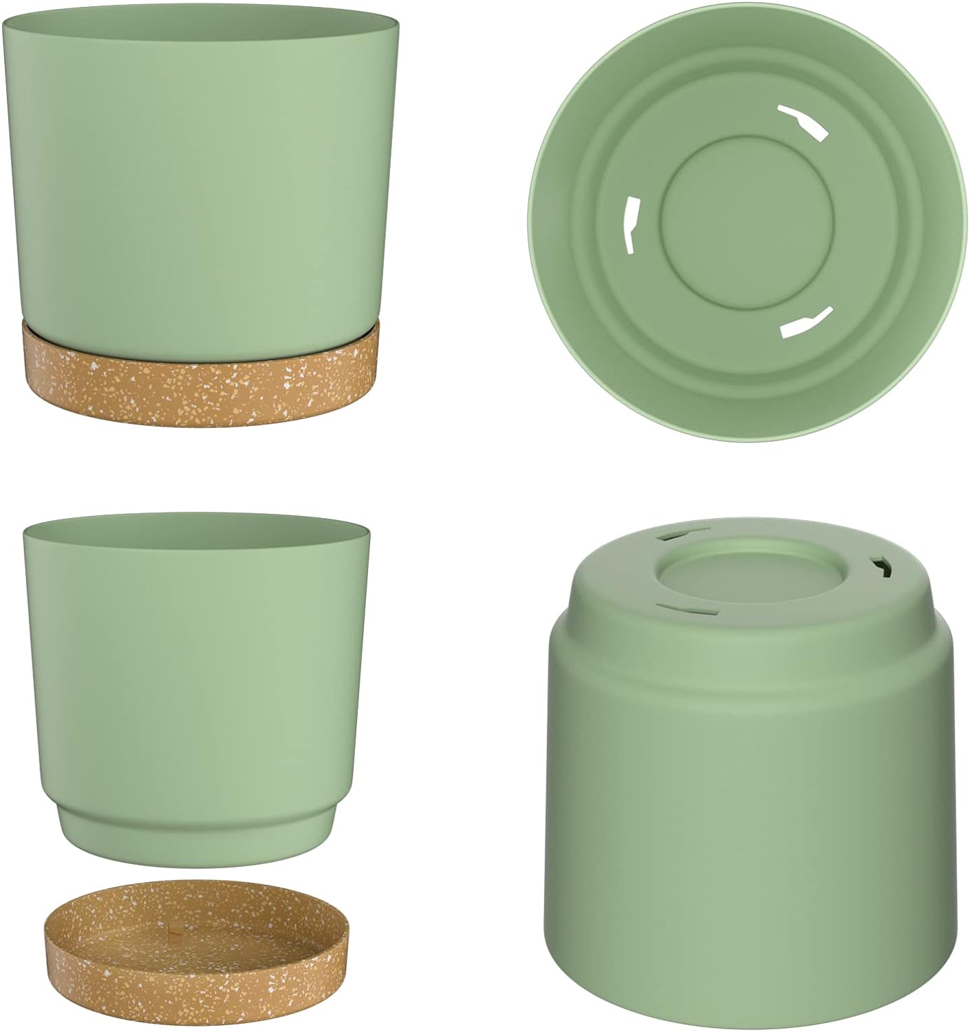 Plant POTS, lightweight Large  - Aloe Vera Pot recension och pris