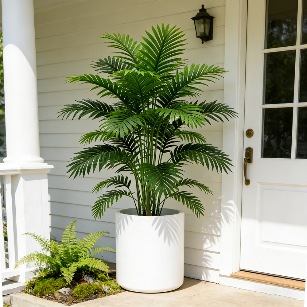 60-80cm Tall Artificial Palm T - Monstera Adansonii recension och pris