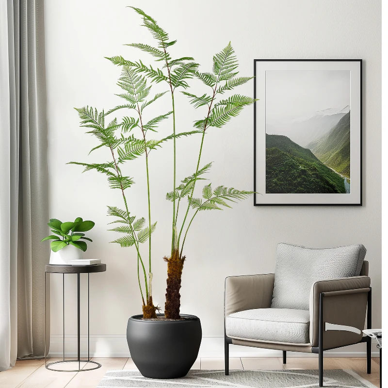Large Simulated Golden Monkey  - Dracaena Marginata recension och pris