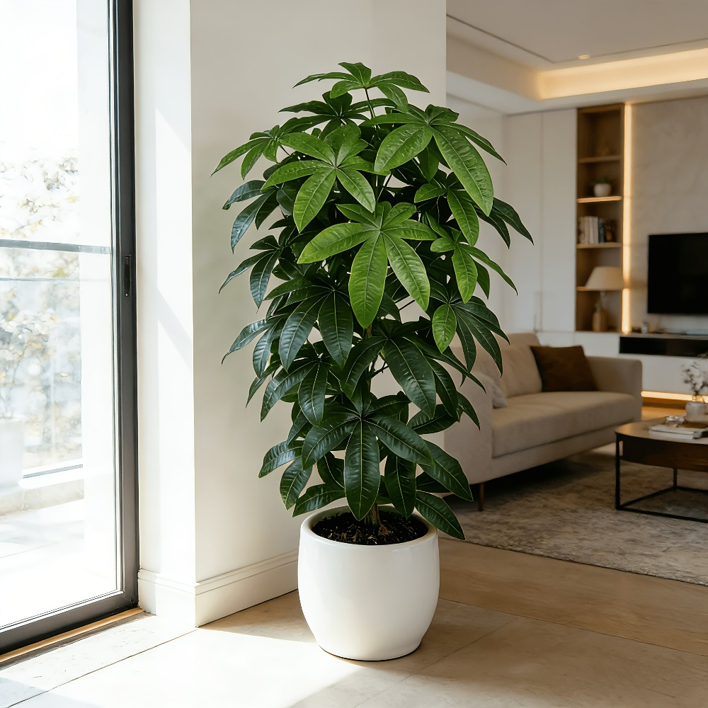 An Artificial Money Tree Pachi - Monstera Adansonii recension och pris